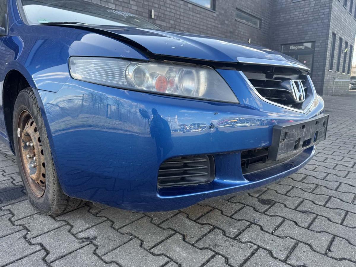 Honda Accord CM1 original Sto&szlig;stange Stossf&auml;nger vorn B.507P Arctic Blue Bj.2003